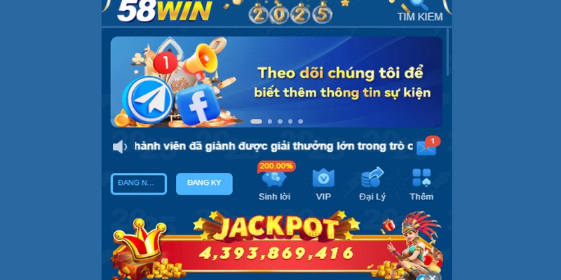 Mega live 58WIN là từ chỉ một biểu phát sóng trực tiếp