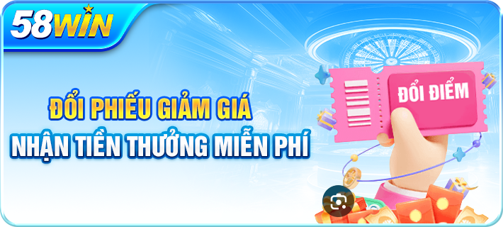 Thưởng đổi phiếu giảm giá